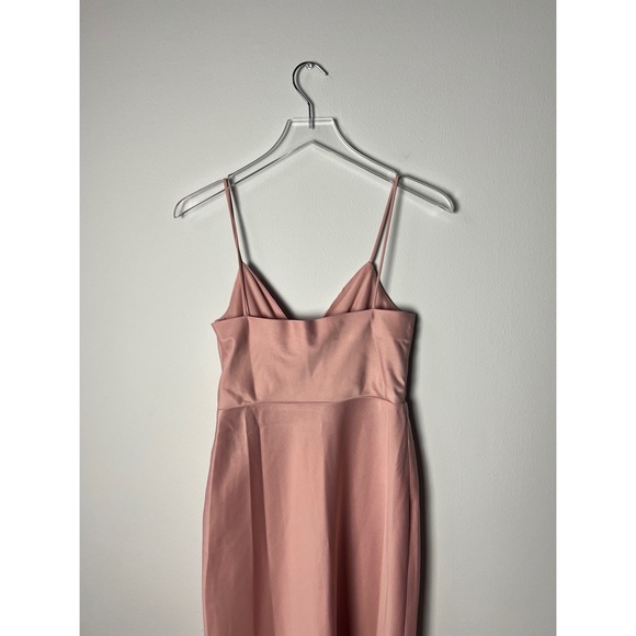 NWT Sachin & Babi Freya Charmeuse Maxi Dress 4 Dusty Rose - Picture 11 of 16